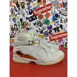 Size 9.5 - Air Jordan 8 Retro C&C Trophy 100% Authentic No Box